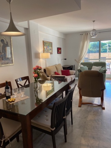 Nuevo Portil, casa adosada, alquiler temporal, piscina, terraza, playa, Civitas Immobilier

